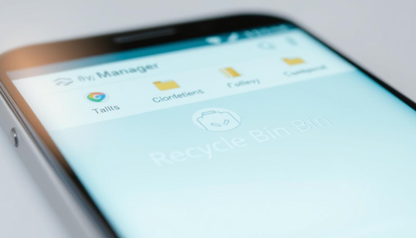 Android Dateimanager Papierkorb-Zugriff