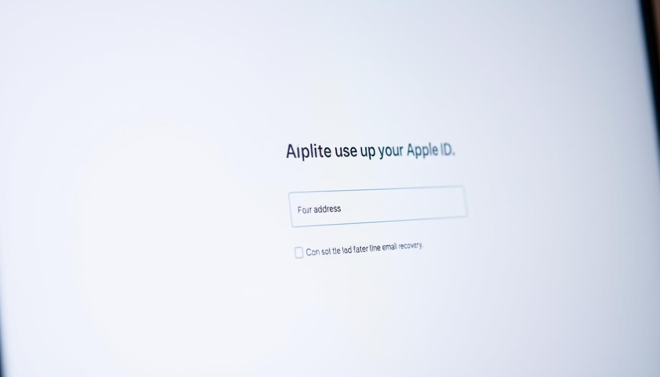 Apple-ID E-Mail-Wiederherstellung