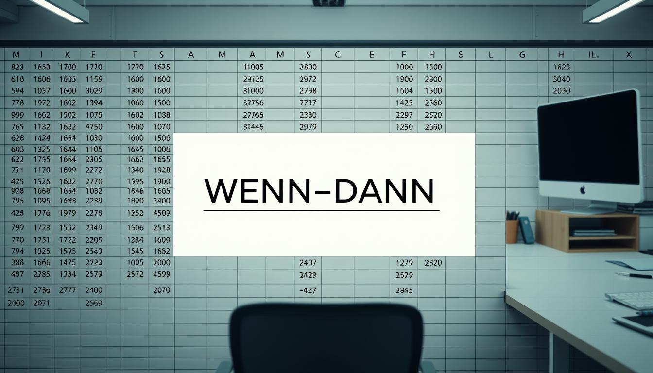 Excel: WENN-DANN-Funktion