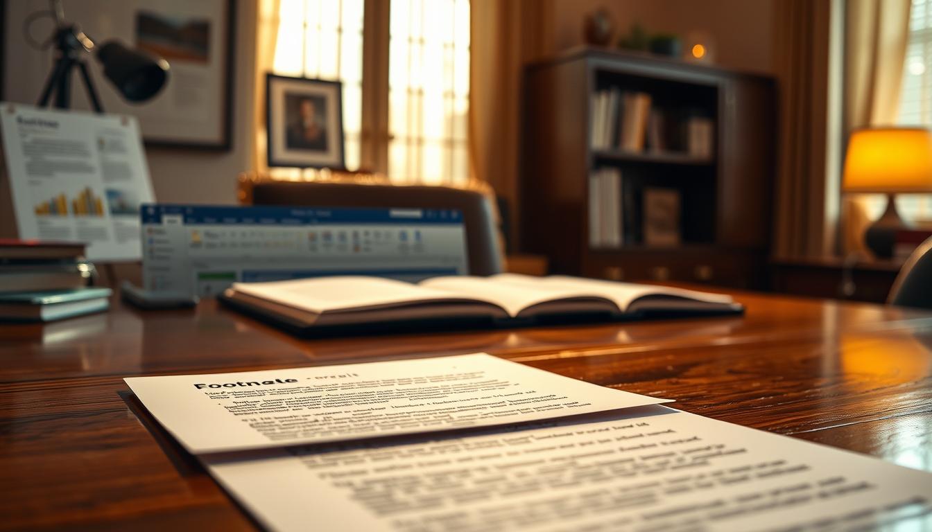 Fußnotenformatierung in Word