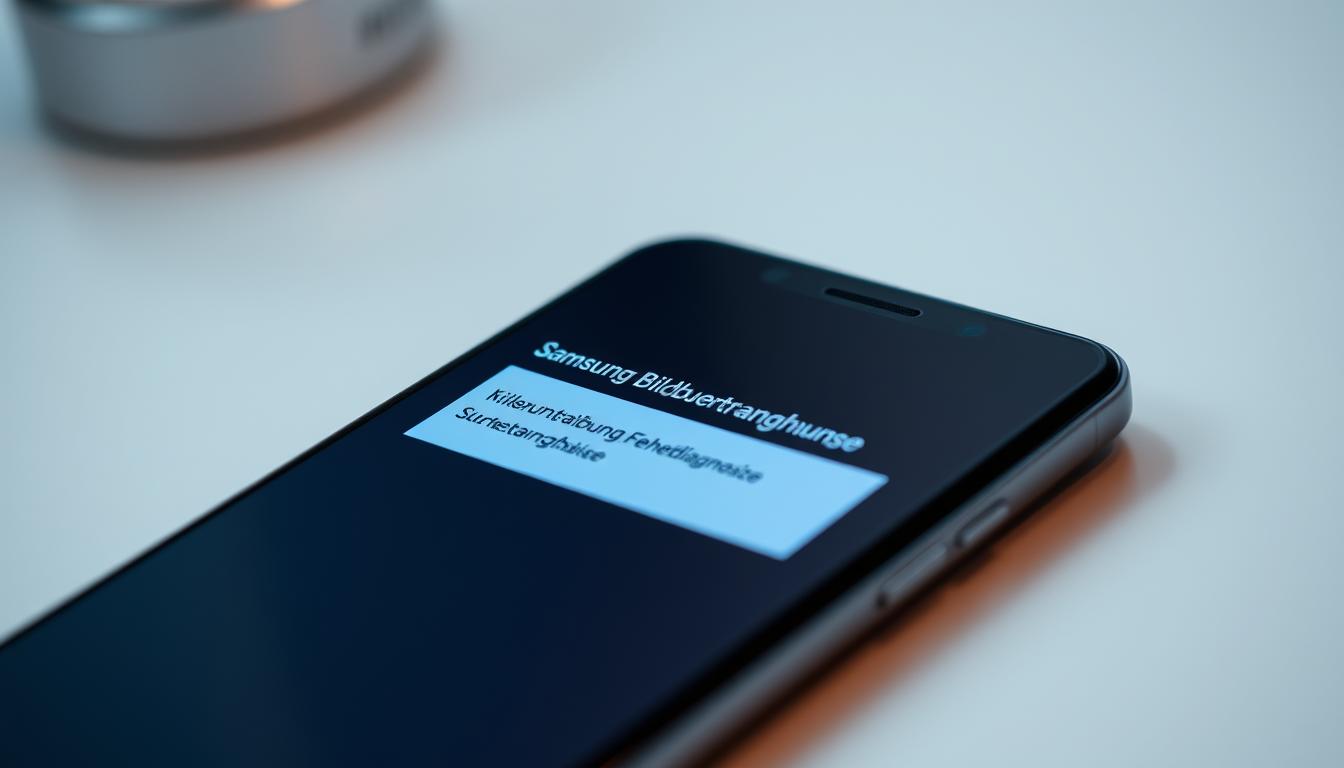 Samsung Bildübertragung Fehlerdiagnose