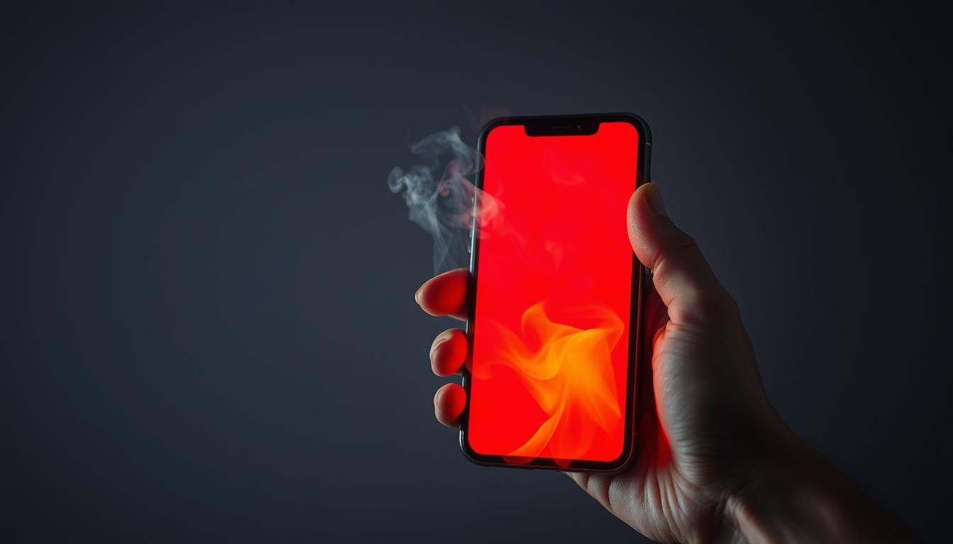 Smartphone Überhitzung